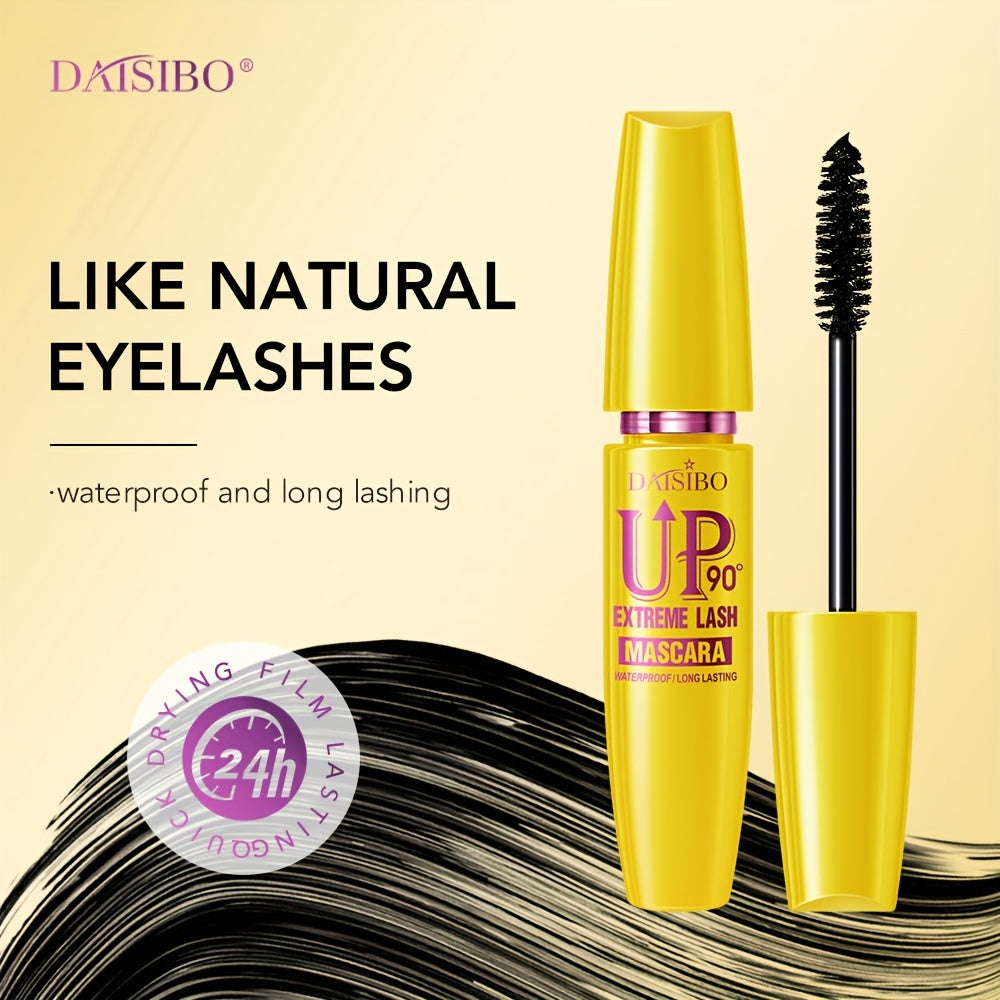 Waterproof 4D Mascara Black Curling Volumizing Liquid Fiber All Skin