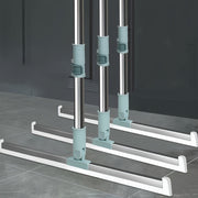 Moslashuvchan Silikon Squeegee Mop - Moslashuvchan Tutqich, Oshxona va Hammom Sirtlarini, Jumladan, Plitkalar va Shisha tozalash uchun mukammal, Samarali Tozalash Yechimi