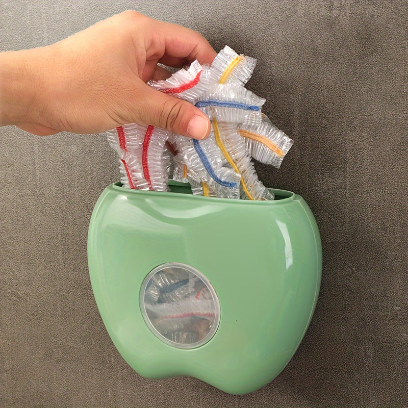 Caja de almacenamiento multifuncional de pared, resistente al calor y al frío, que ahorra espacio, con ventana transparente