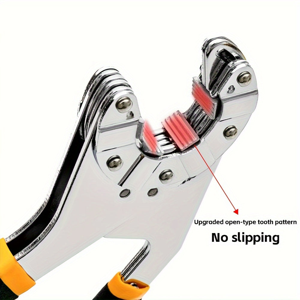 14-in-1 Adjustable Metal Wrench Set for DIY Home Repair Mechanical Tool