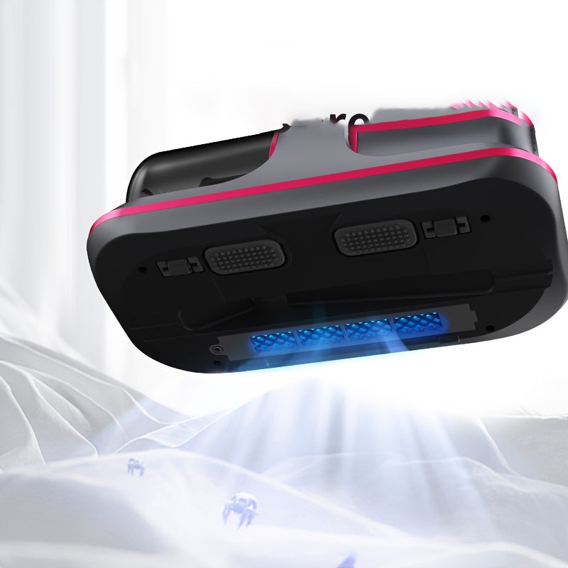 Беспроводная пылесос с USB-зарядкой, мощным всасыванием, моющимся фильтром, подходит для матрасов, диванов, подушек и одеял.