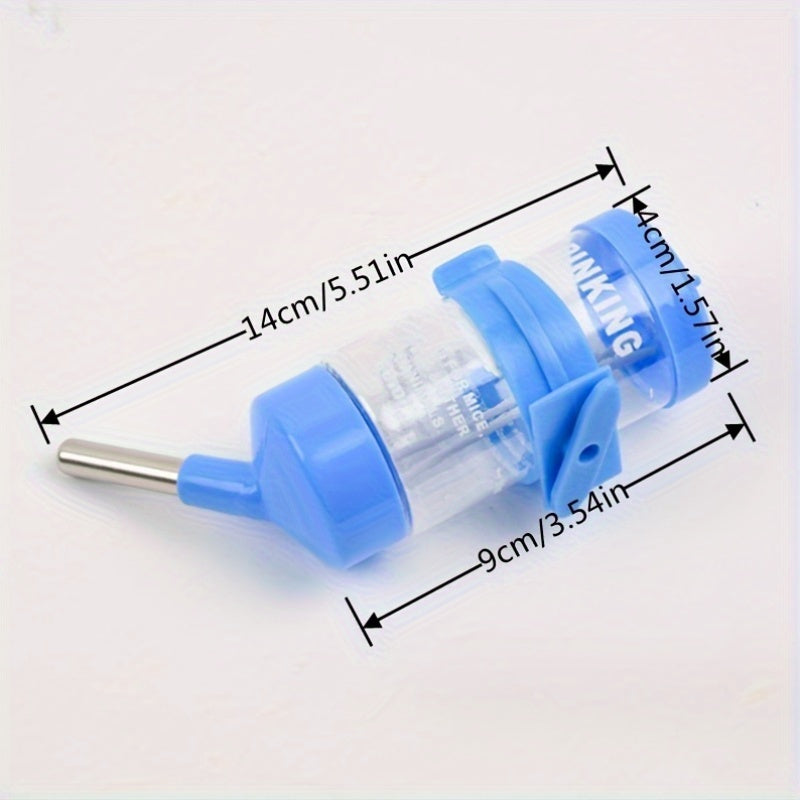 80ml Small Pet Water Dispenser for Hamsters Chinchillas and Rabbits