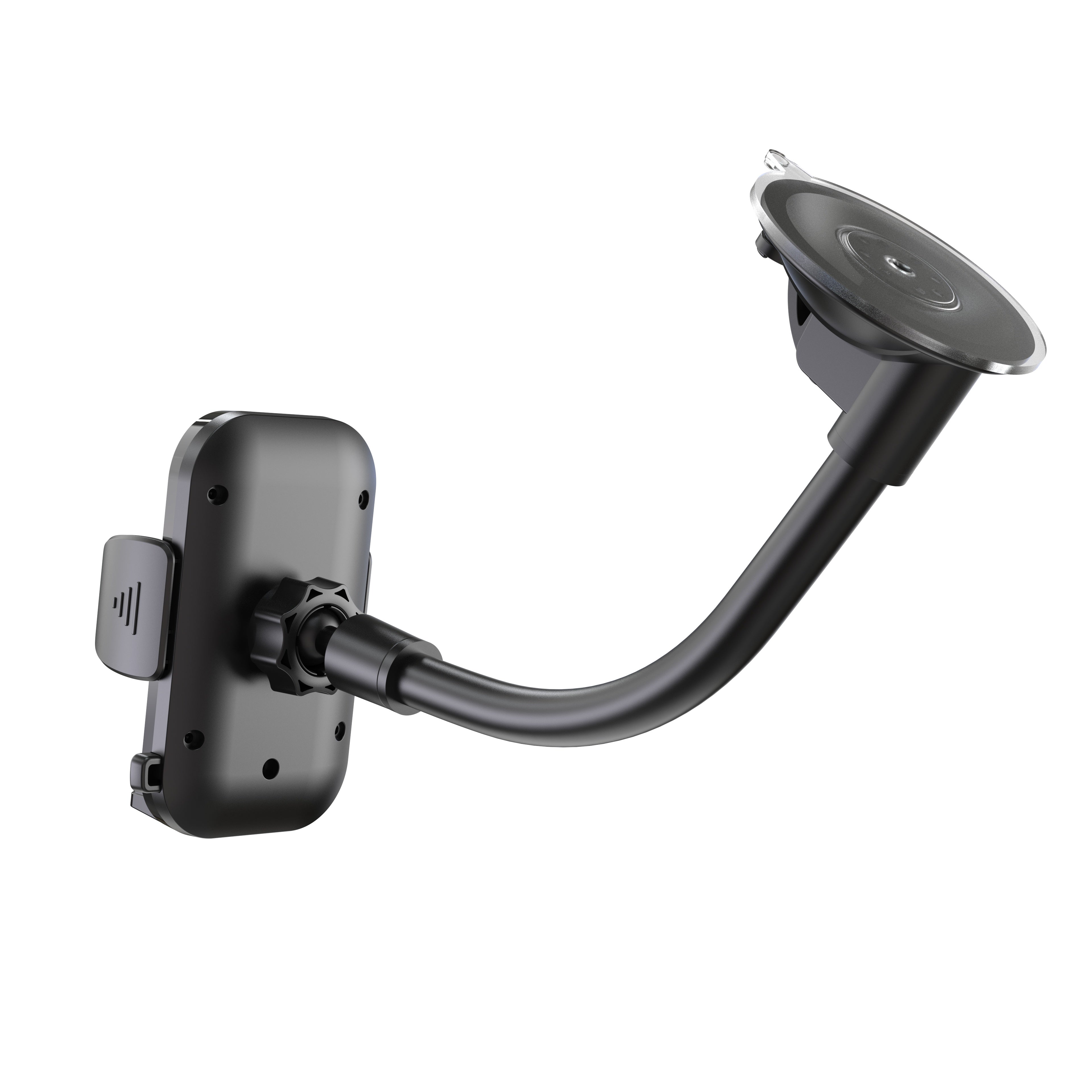 Adjustable Car Phone Holder ABS Material Universal Dashboard Mount Long Arm