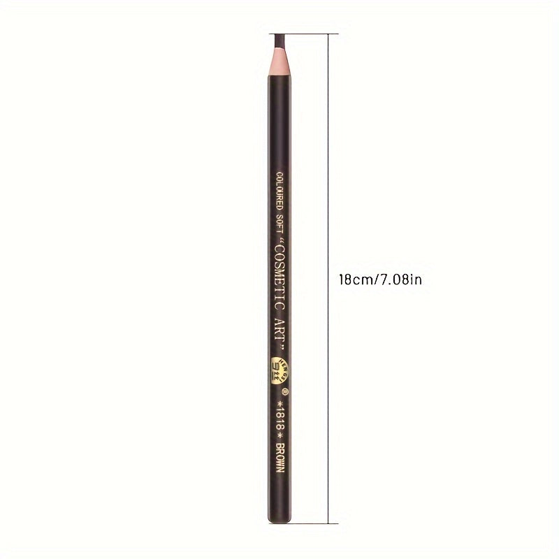 Women Waterproof Eyebrow Pencils 3 Pack Long-Lasting Brown Black