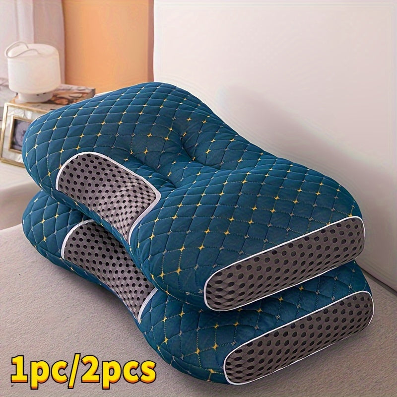  Almohada de masaje para dormir y relajarse, cojín de apoyo multifuncional para sofá, cama, oficina y viajes