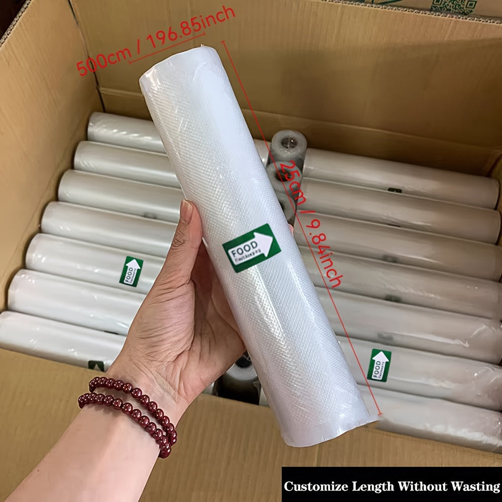 Vacuum Sealing Storage Bag Roll BPA-Free Food Preservation for Meat and Steak