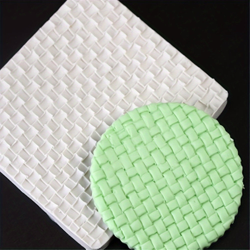 Silicone Mold for Sweater Pattern Knitting Texture for Cake Baking and Chocolate Making