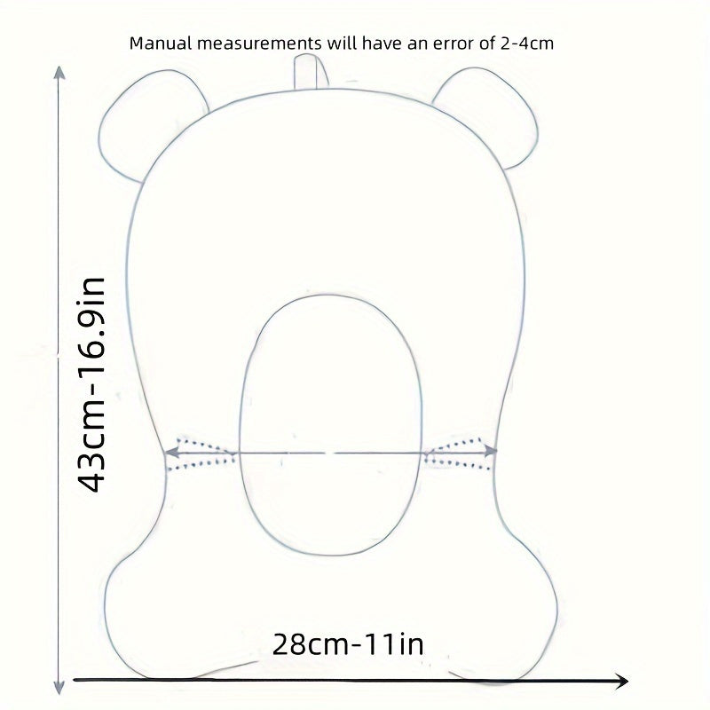 Baby Bath Tub Pad Non-Slip Waterproof Cushion for Baby Shower Safety and Comfort