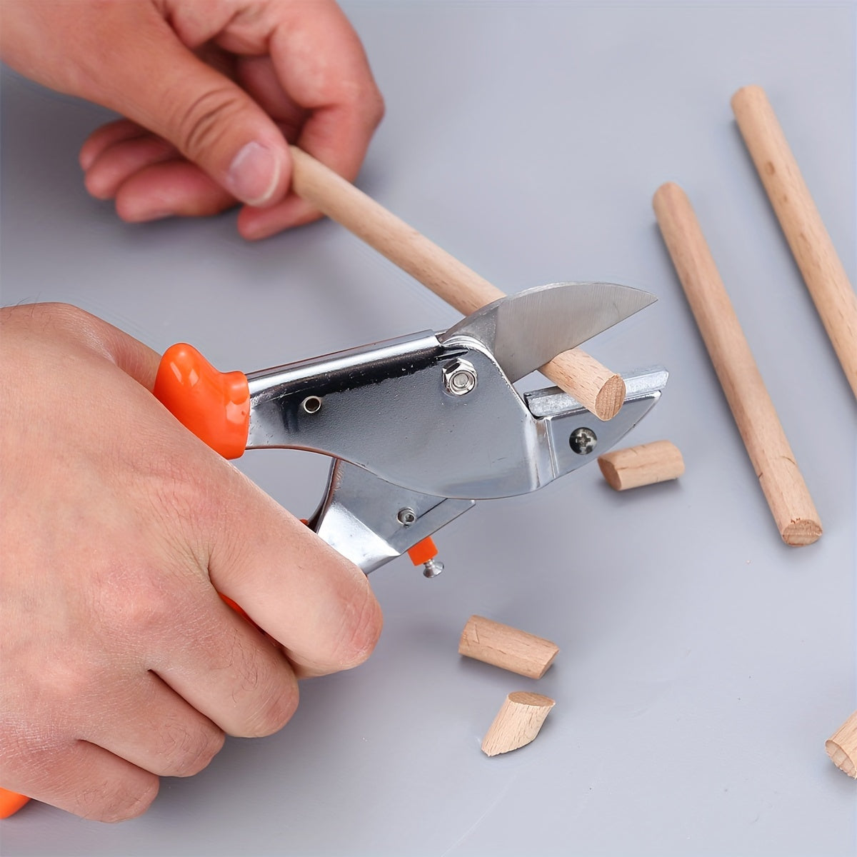 High-Carbon Steel Pruning Shears Garden and Orchard Ergonomic Branch Cutter