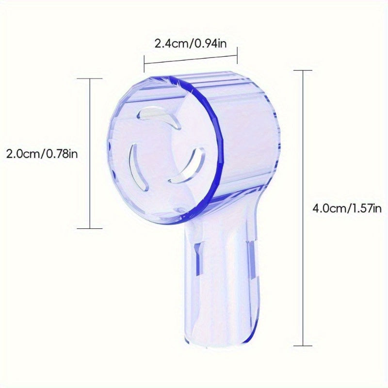 4Pcs Toothbrush Dustproof Covers Caps Electric Toothbrush Head Protectors