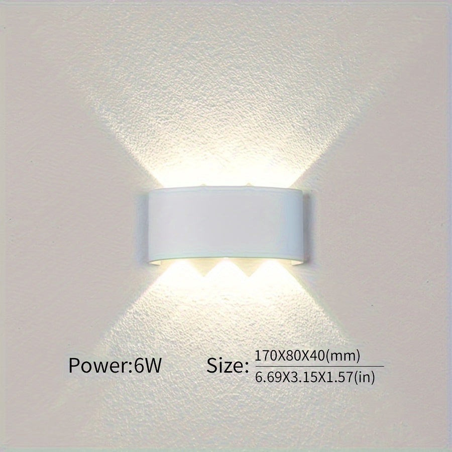 Wall Light with Adjustable Wattage 2W-10W for Indoor and Outdoor Use 85-265V