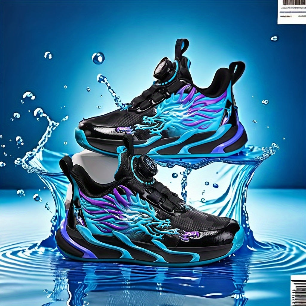 Детские кроссовки для мальчиков осень-зима 2024 низкий топ с пайетками в полоску повседневные для улицы