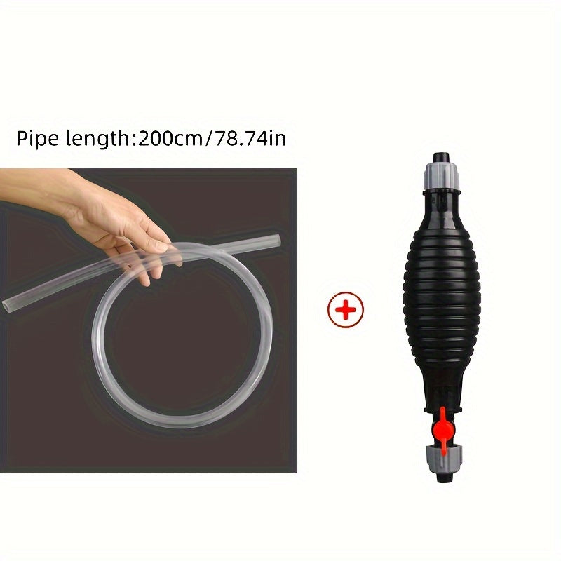 Manual Fuel Transfer Pump Siphon Pump for Gasoline Diesel Water