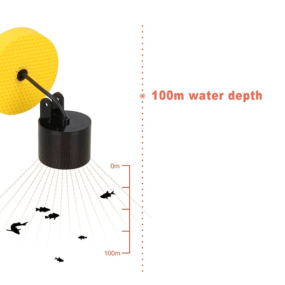 Wired Fish Finder with LCD Display Portable Depth Sensor for Outdoor Fishing