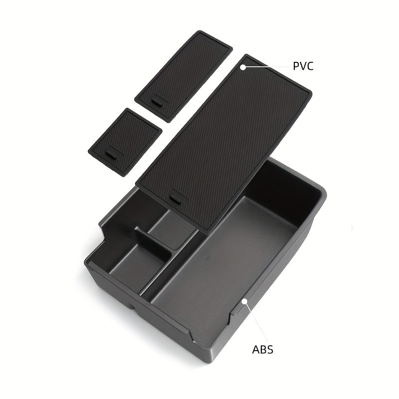 Universal Car Armrest Box Storage Center Console Interior Accessory