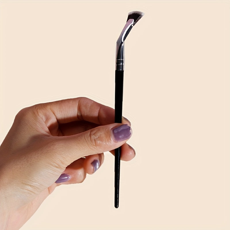 Women's Professional Mascara Fan Brush 1pc No Smearing Clumping