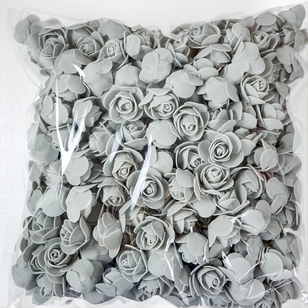 Artificial Foam Rose Flowers for Weddings Home Decor Scrapbooking Valentine's Day Gifts 50 Pack