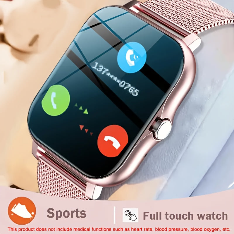 2024 Smart Watch Touchscreen Wireless Calling Fitness Tracker Compatible with Android and iOS
