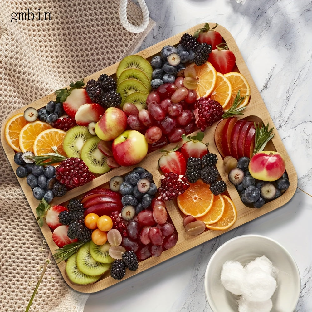Transparent wooden cutting board with lid for food prep and serving decorative kitchen item