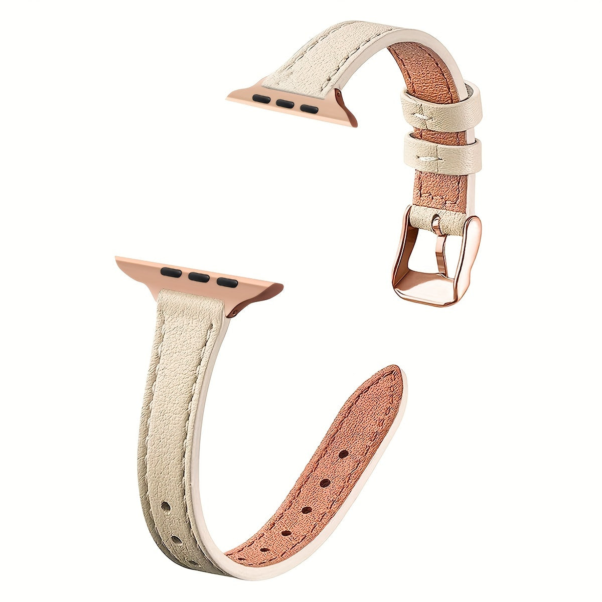 Women Leather Replacement Watch Band Strap for Apple Watch