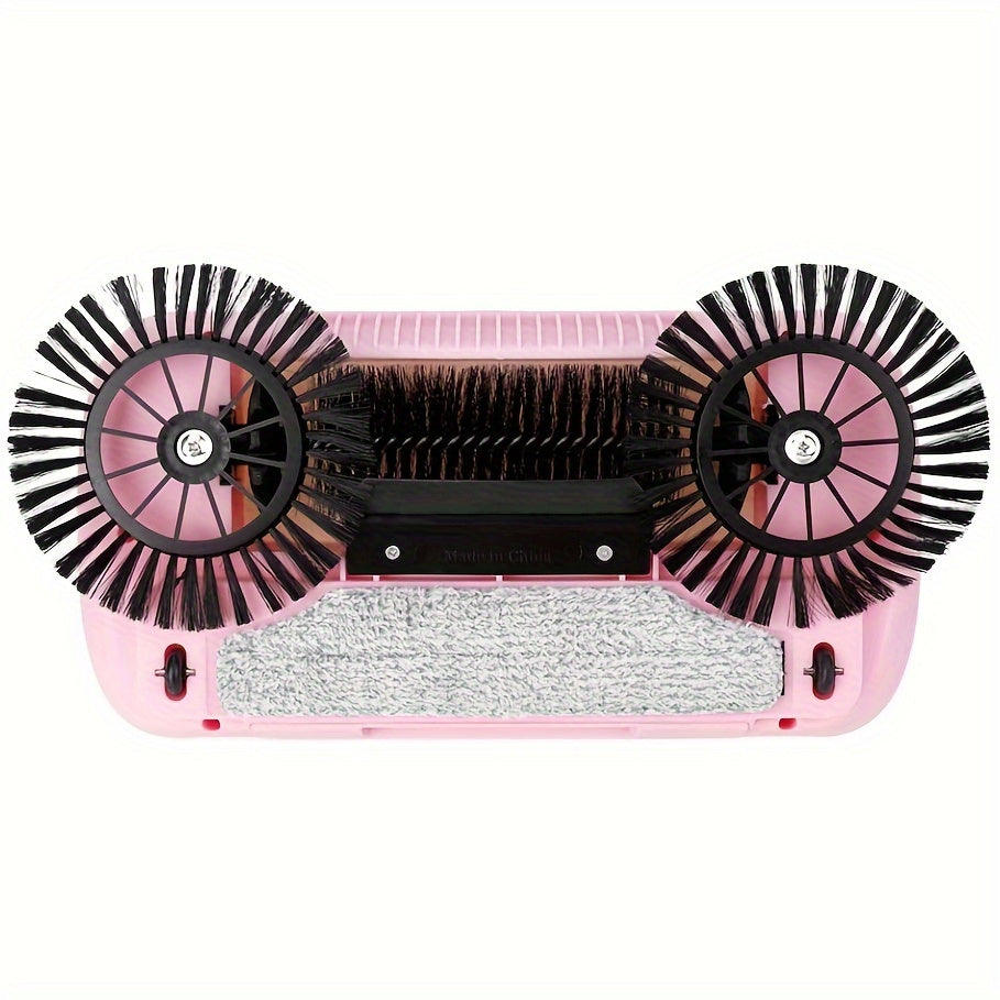 Elektrsiz qo'l bilan itariladigan supurgi, katta maydonlarni tozalash uchun uzun ikki tomonlama cho'tka, qo'l mopi, supurgi va axlat to'plovchi, plastik material, yashash xonasi, yotoqxona, oshxona va hammom uchun ideal - Moviy yoki pushti rangda mavjud.