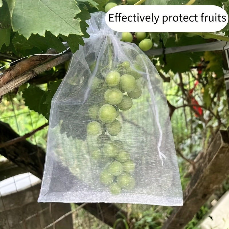 Garden Fruit Protection Net Bags 30/50PCS Insect Bird Pest Prevention