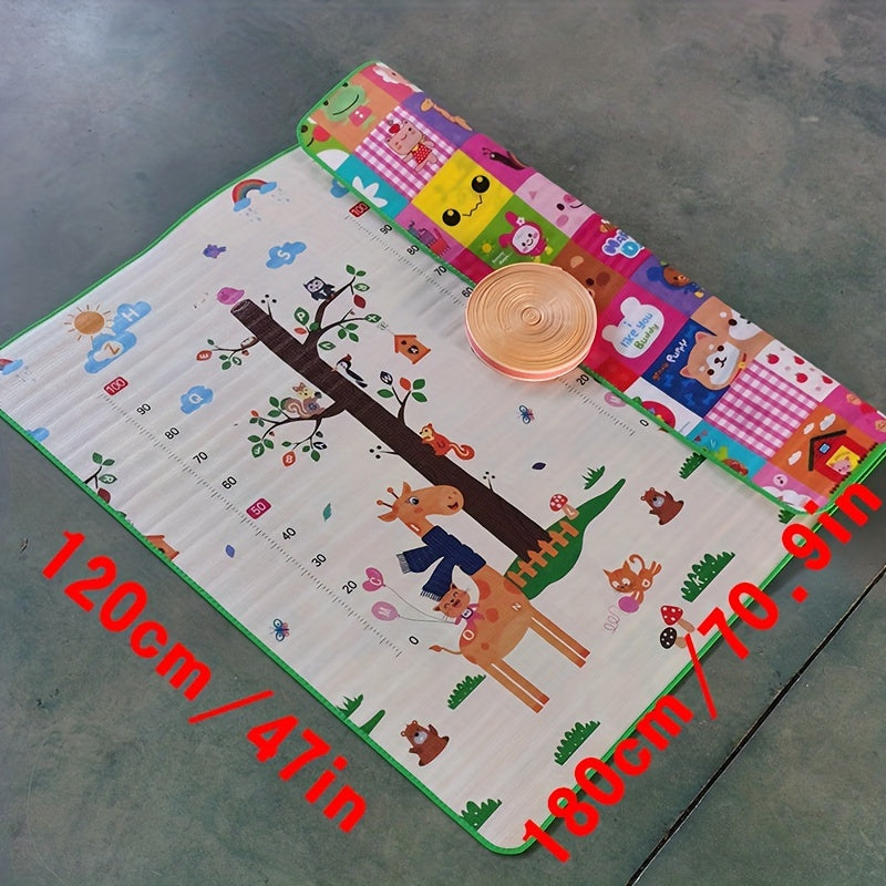 Baby Play Mat 180x120cm Non-Slip Thick Foam Climbing Carpet for Kids Room