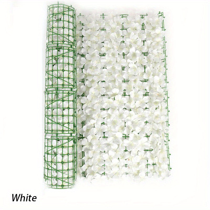 Artificial Flower Wall Panels Waterproof Portable for RV Van Interior Decor