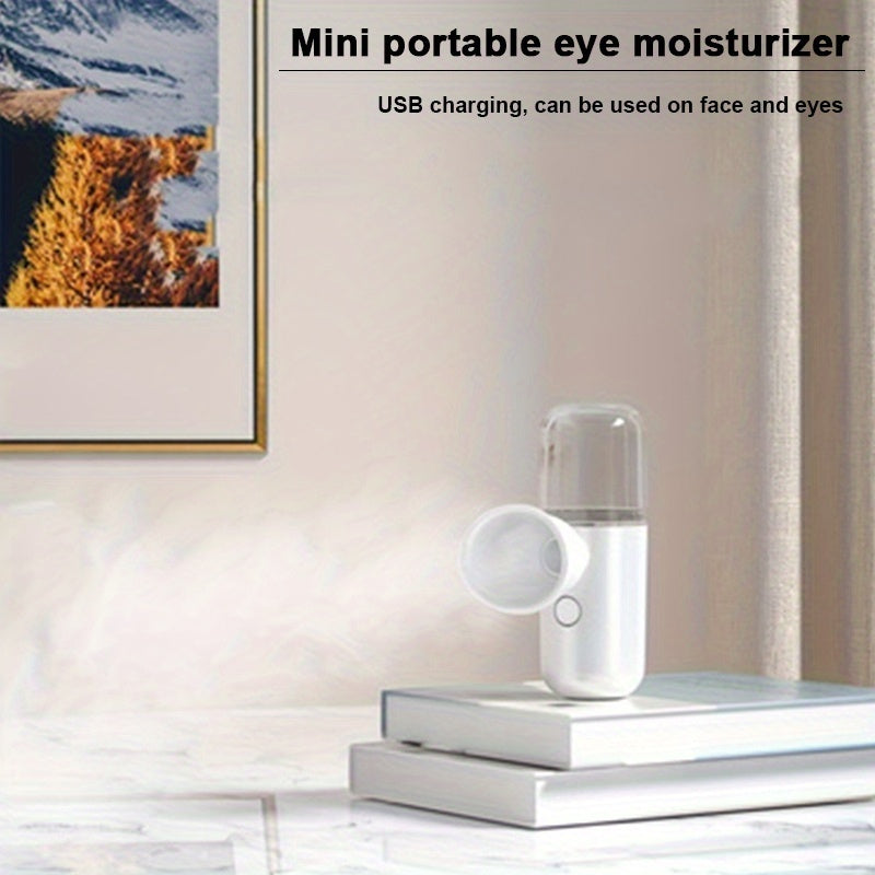 Rechargeable Nano Eye Moisturizer Mini Mist Sprayer for Face and Eyes with USB Charging