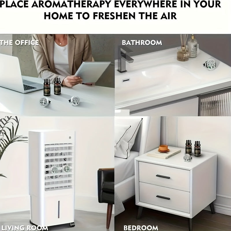 Car Interior Air Freshener Clip Aromatherapy Diffuser Car Vent Clip with Pads