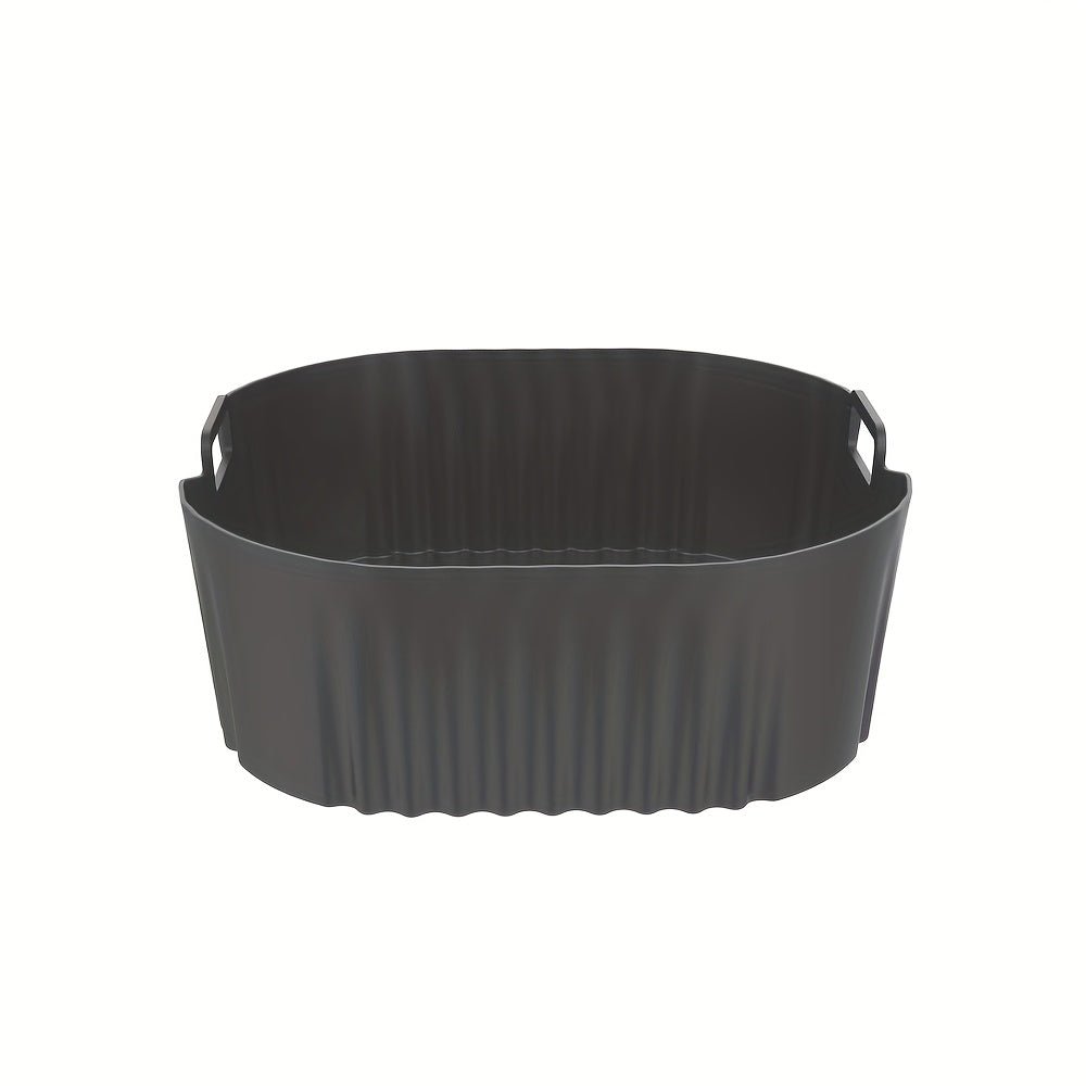 Kvadrat Silikonli Havo Qovurish uchun 23cm 6L 6.2L Havo Qovurish Ovensi Mikrotolqinli pech uchun xavfsiz, yopishmaydigan, chidamli