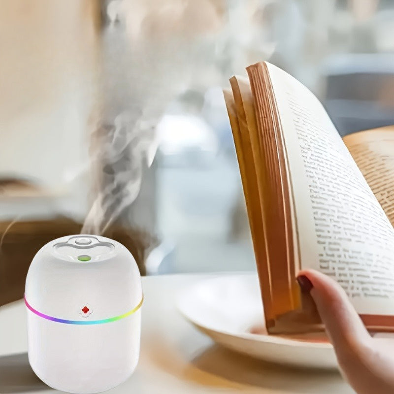 Портативный увлажнитель воздуха с ночником для автомобиля, спальни, офиса 7,44 унций