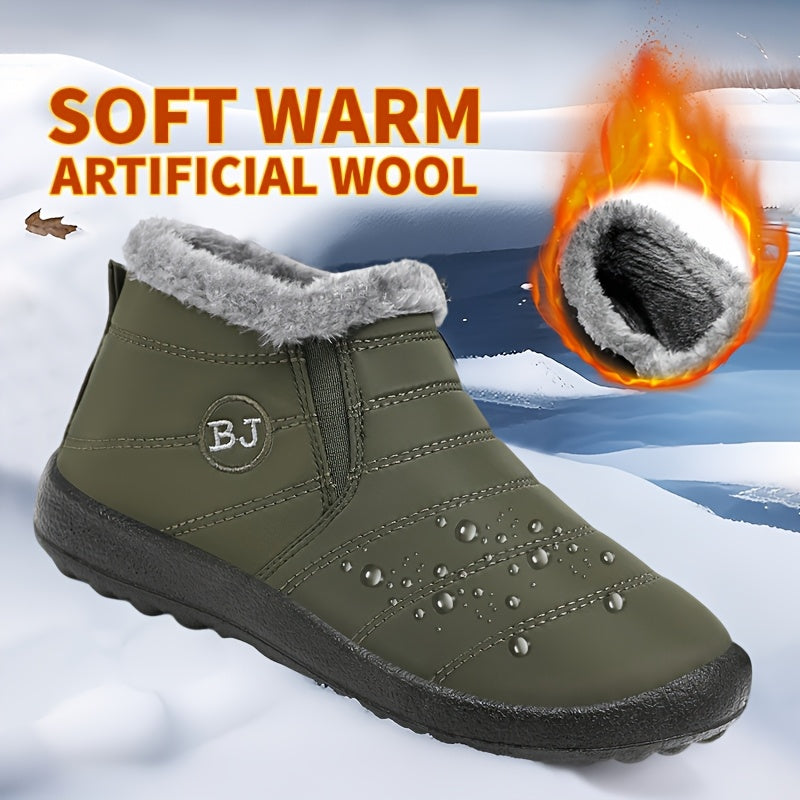 Girls Winter Snow Boots Warm Slip-Resistant Thickened Casual Shoes