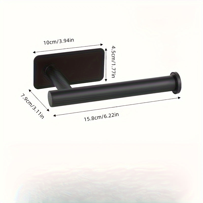 Набор из 4-х стальных полотенцедержателей без сверления, настенный монтаж для кухни, ванной, отеля