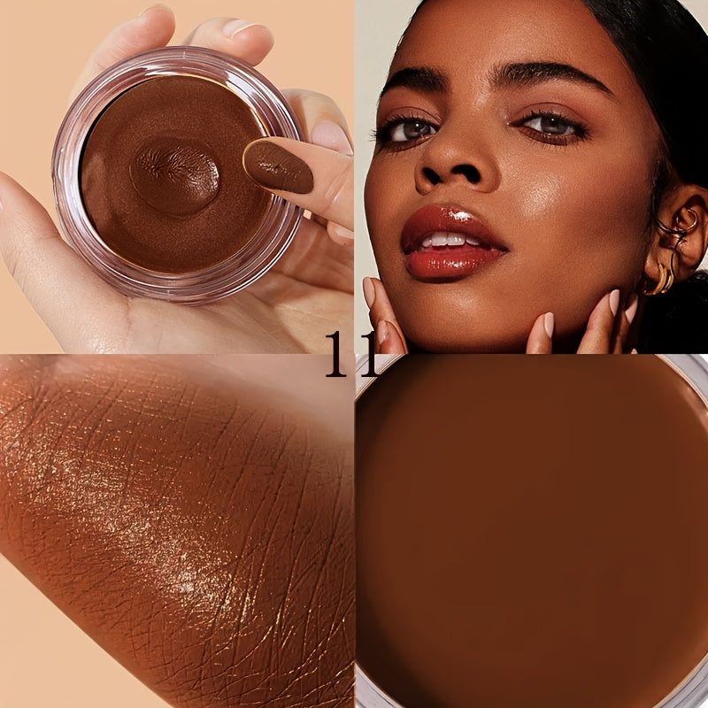 Crema de base para todas las tonalidades de piel de mujer, cobertura total, acabado mate