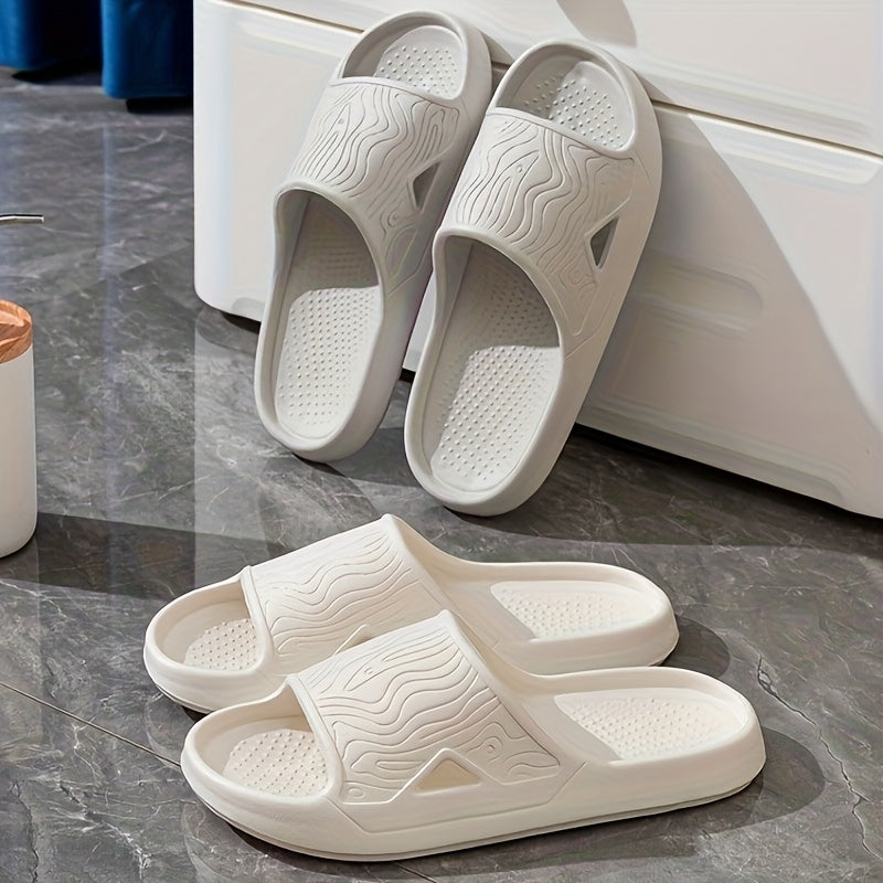 Ayollar uchun EVA slayd sandalki, yengil pushti, ochiq barmoqli, kundalik qulaylik