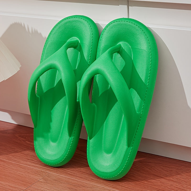 Ayollar uchun bir rangli oddiy slaydlar, kundalik kiyim uchun qulay va yopiladigan hammam poyabzali