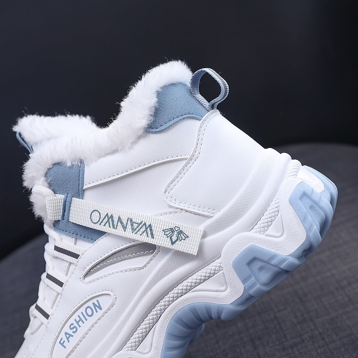 Women Plush Winter Ankle Boots Waterproof Warm Snow Shoes