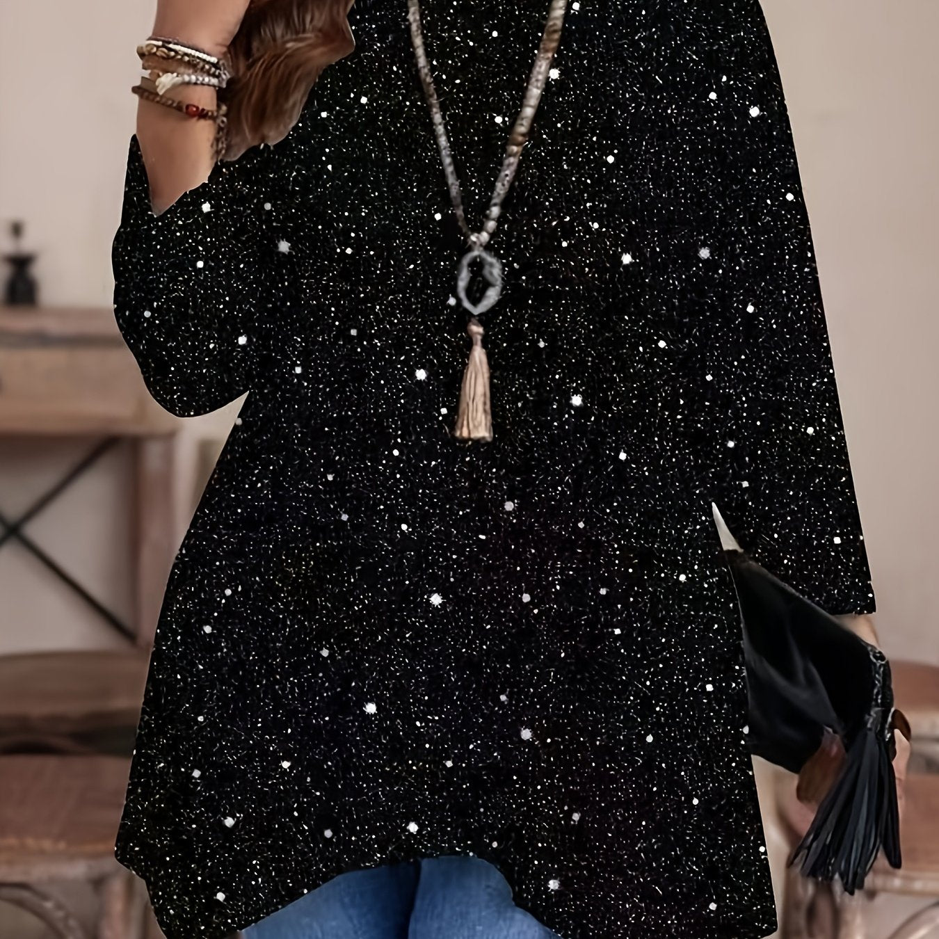 Plus Size Floral Print T-Shirt Women’s Casual Short Sleeve All-Season Top