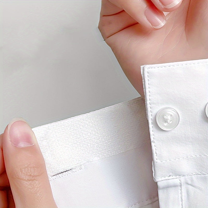 Set of 3 Disposable Self-Adhesive Collar Stickers for Shirt Collar Protection