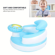 Inflatable Baby Chair for Toddlers with Air Pump PVC Material Summer Use