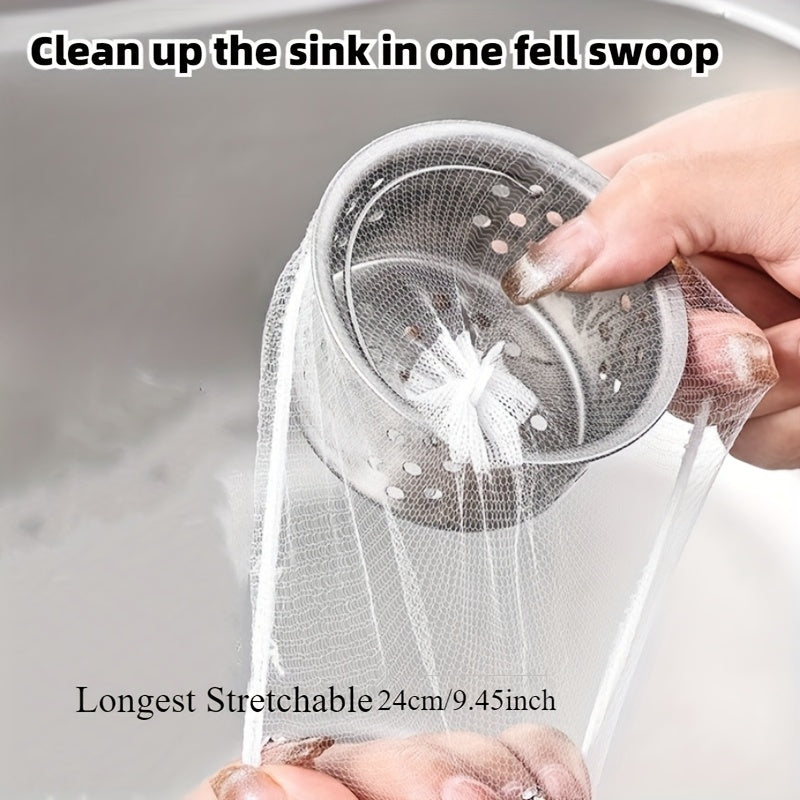 100 Disposable Kitchen Sink Strainers for Clogs Food Waste Drain Sewer