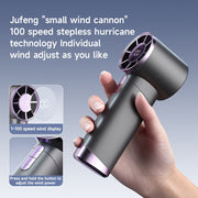 Портативный ручной вентилятор USB с перезаряжаемой литиевой батареей 3000 мАч Быстрое охлаждение