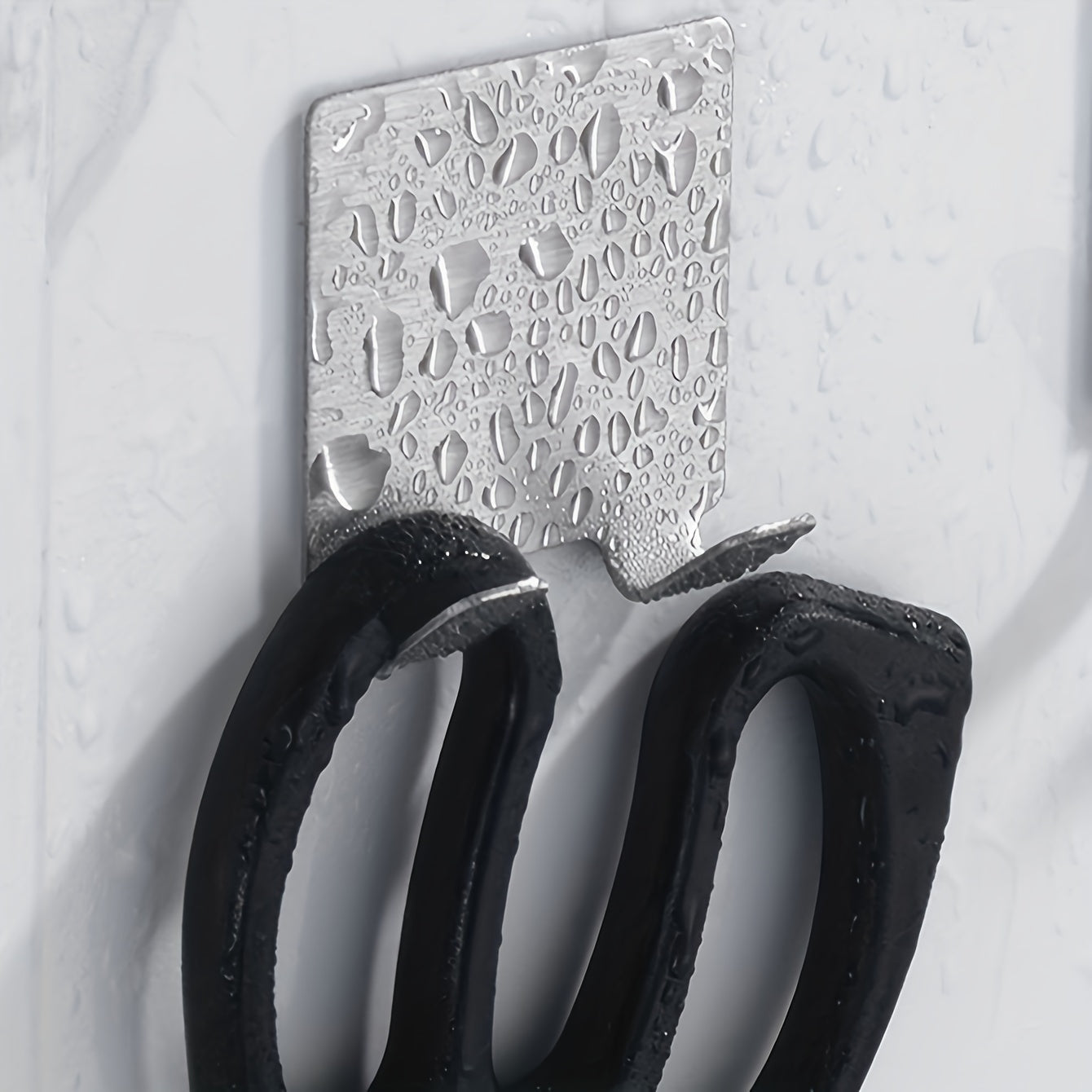 Juego de 4 ganchos de pared para rasuradora, organizador de almacenamiento para baño