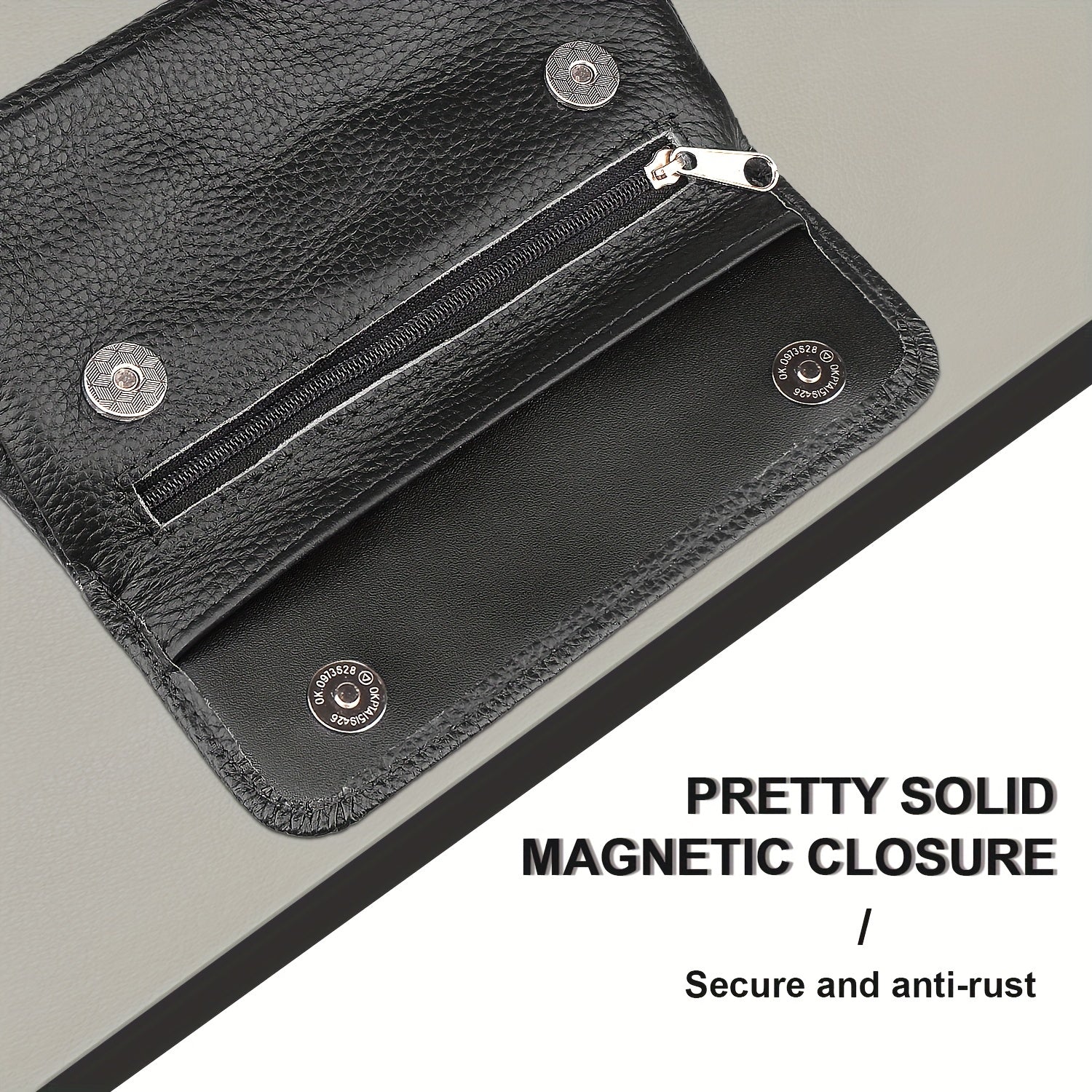 Leather Pipe Pouch Case with Zipper Organizer for 2 Tobacco Pipes