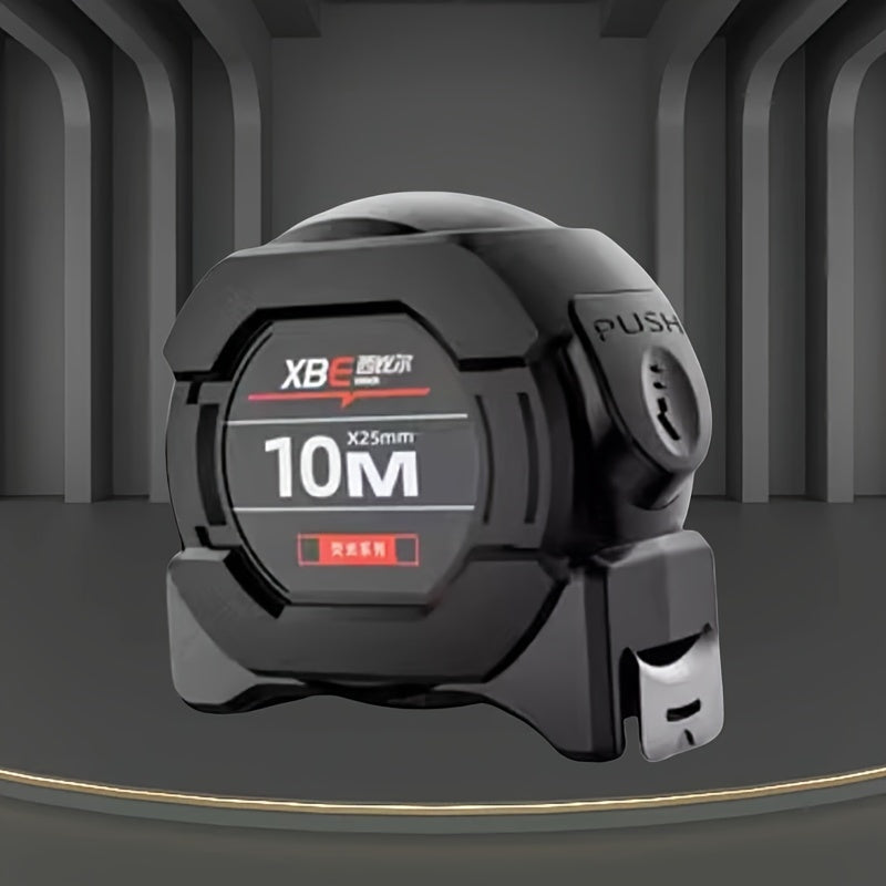 1 шт. Промышленная пластиковая самозапирающаяся флуоресцентная рулетка, доступная в длине 5,0 м / 7,5 м / 10,0 м, изготовленная из прочной углеродной стали, подходит для повседневного использования в офисе или в качестве промышленных ручных инструментов.