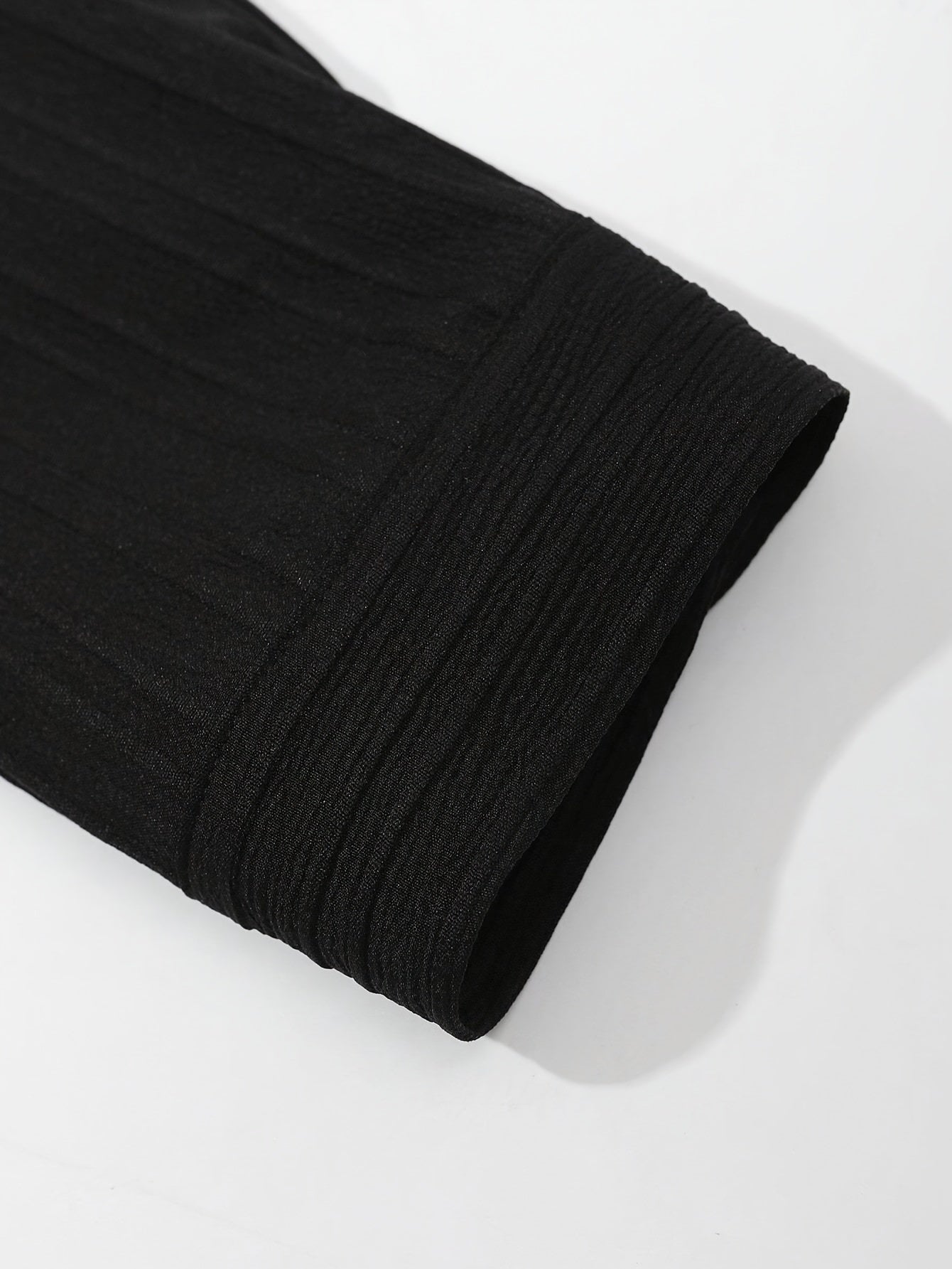 Men's Plus Size Casual Suit with V-Neck Polyester Solid Color Regular Fit