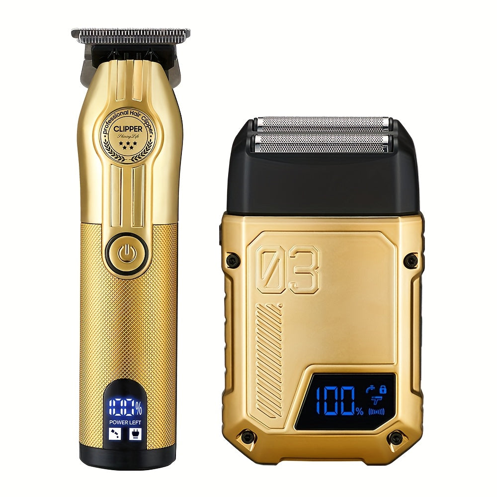 Professional hair clippers and shavers for men with USB charging ideal gift for hairstylists and beauticians