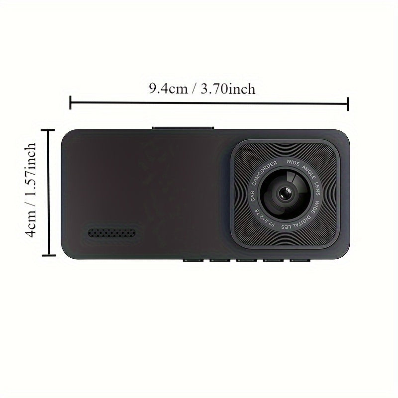Triple 1080P Dash Cam for Car Front Inside Infrared Night Vision