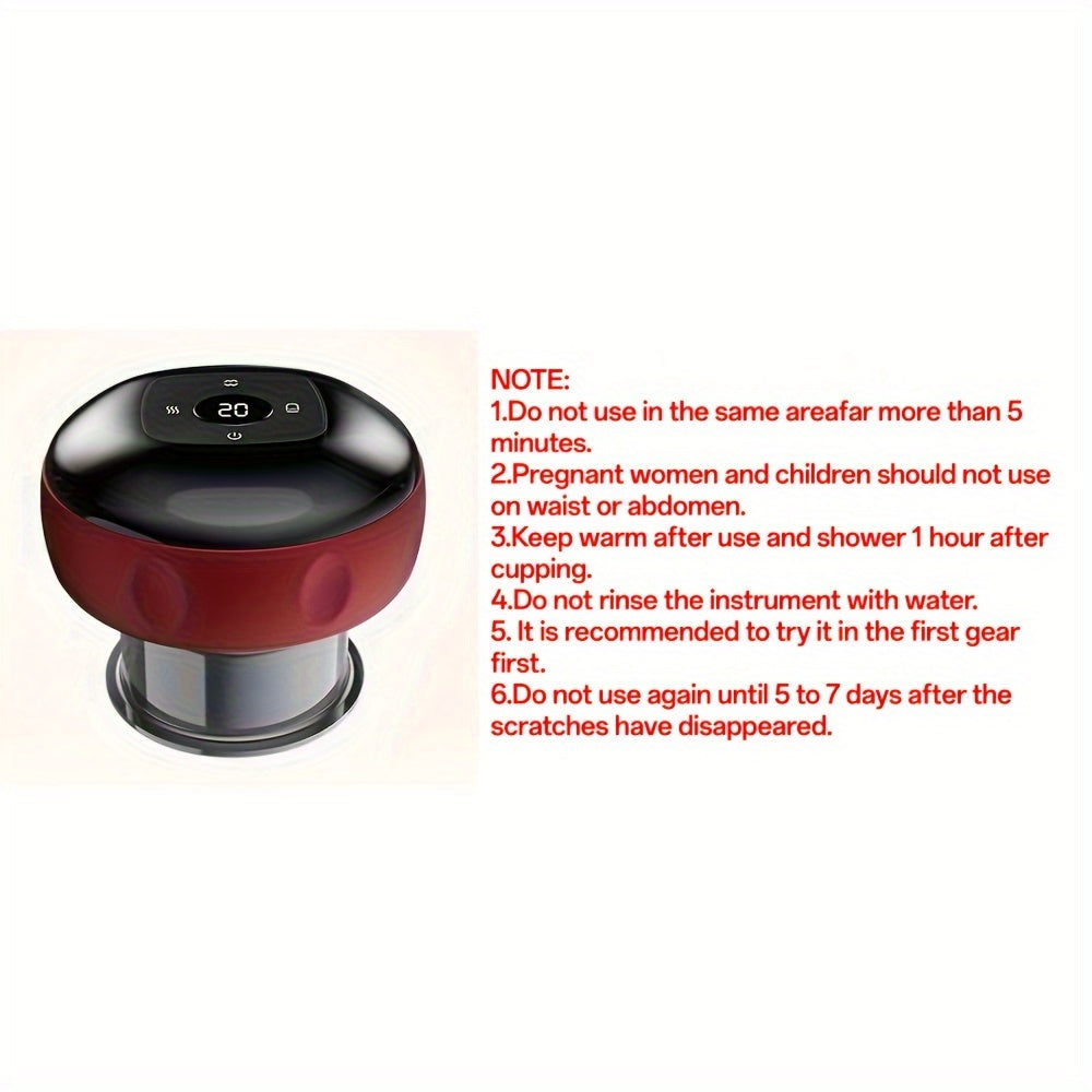 Set de ventosas eléctricas con máquina de vacío inteligente dinámico para masaje y raspado